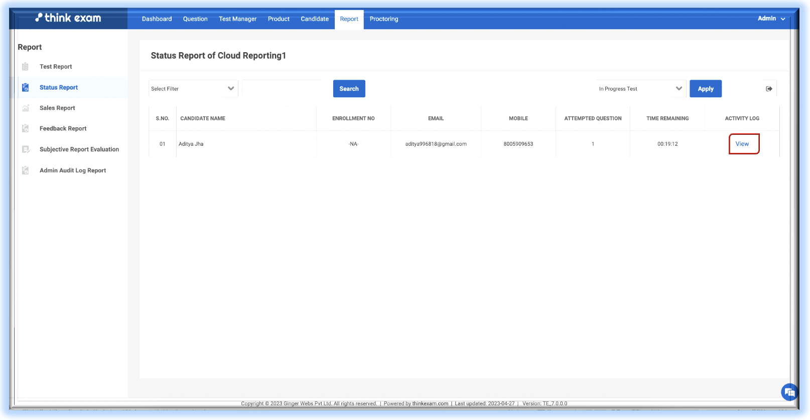 What Is Status Report And How You Can See It?